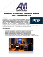 Diplomado en Creación y Producción Musical Julio2015