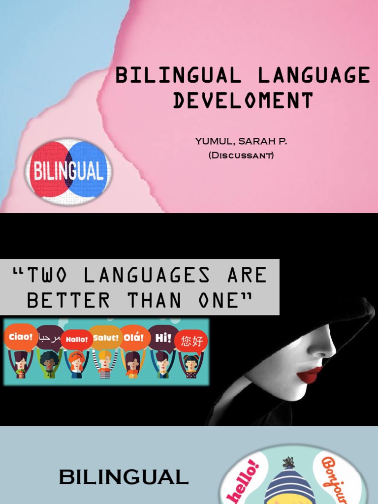 Bilingual Language Development Pdf Language Development