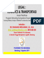 Legal: Logistics & Transportasi Bagian Ii