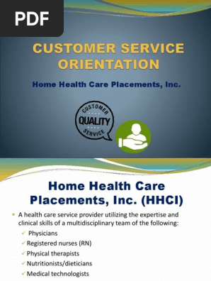 Home Care Business Pdf