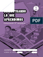 Cuadernillo Salida1 Comunicacion 5to Grado PDF