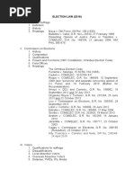 Election Law Syllabus 2019
