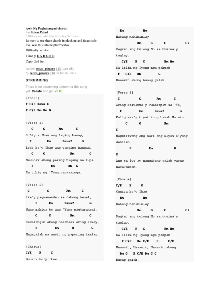 Maga-Singgit Maga-Awit Chords : Maga-Singgit Maga-Awit Cifras – AEUWNJ