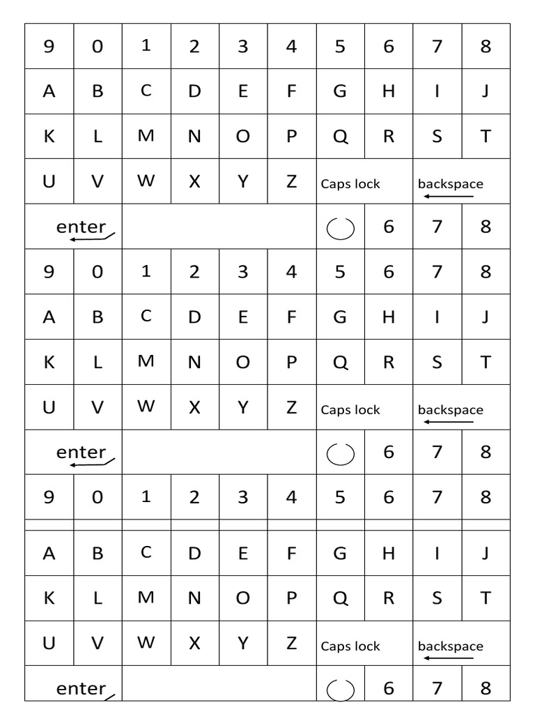 Keyboard Layout Guide | PDF