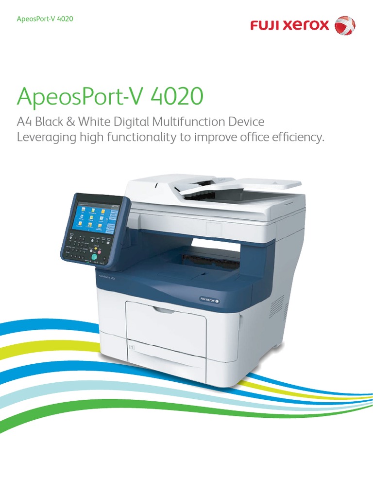 AP V 4020 Brochure | PDF | Ios | Image Scanner