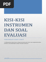 Kisi Dan Soal Persamaan Garis Lurus