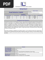 Ismail Industries Limited: Rating Report