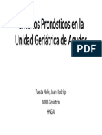 Criterios Pronósticos en La UGA