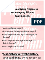 Epistemolohiyang Filipino Sa Karunungang Pilipino