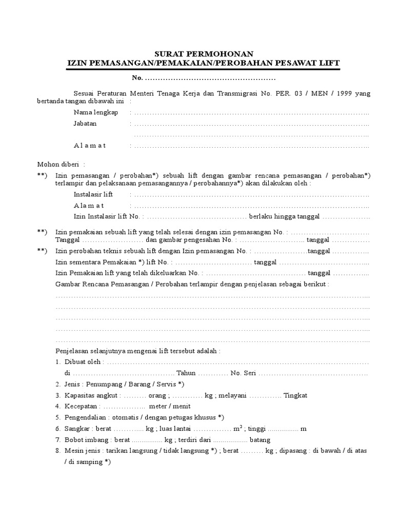 Form Pengajuan Alat K3 | PDF