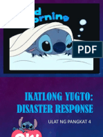 Ikatlong Yugto Disaster Response 4