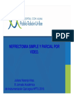 3 Nefrectomia Simple y Parcial Por Video PDF