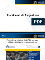 Instructivo de Matrícula