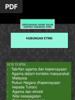 Kepelbagaian Agama Dalam Konteks Hubungan Etnik