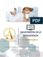 Salud Mental en La Adolescencia 21 Horas