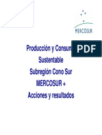 Avances PCS Mercosur
