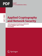 Applied Cryptography and Network Security