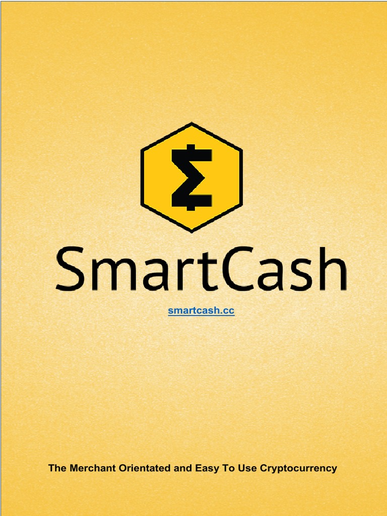 SmartCash: A Merchant-Friendly Cryptocurrency | PDF | Cryptocurrency | Smart  Card