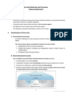 Aircraft Materials and Processes Finals Hand-Outs: Aircraft Corrosion: I. Corrosion