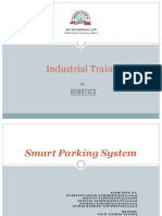 Industrial Training On Iot Smart Parking System