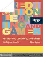 Nicolo Cesa-Bianchi, Gabor Lugosi - Prediction, learning, and games (2006, Cambridge University Press).pdf