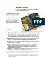 Info Sheet Packaging