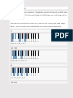 Piano Balinese Scales - Overview With Pictures PDF
