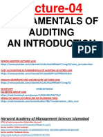 Fundamentals of Financial Auditing 4