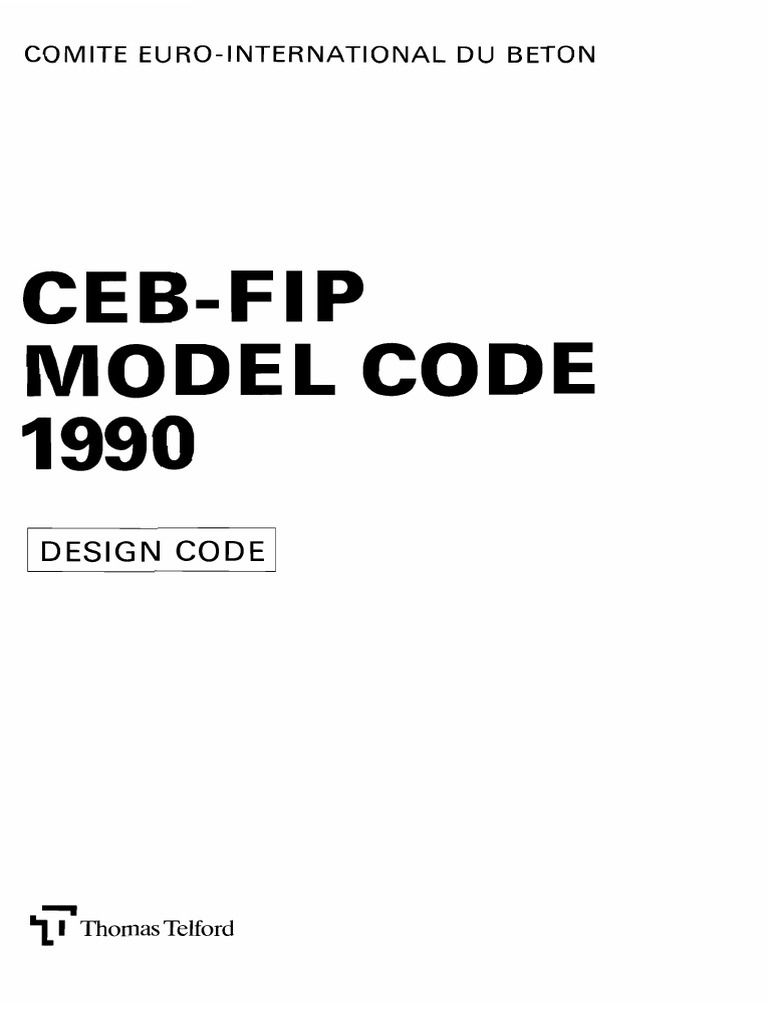 CEB-FIP Model Code 90 PDF | PDF