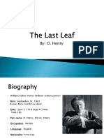 O. Henry's "The Last Leaf