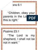Ephesians 6:1 Children, Obey Your Parents in The Lord, For This Is Right.'