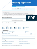 Pmi Membership Application