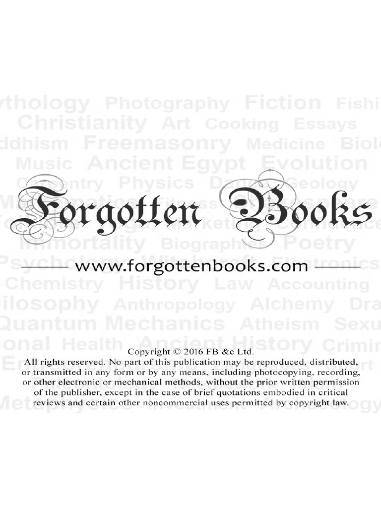 Forgotten Book Pdf Religious Belief And Doctrine Mythology