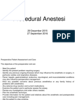 Preoperative Assessment and Anesthesia Planning