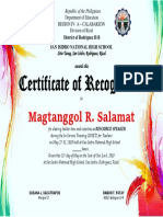 Certificate Facilitator
