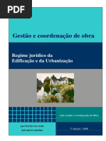 Regime jurídico de edificações de urbanização