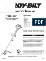 TB2044XP Manual