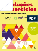 12 Mat A Resolucoes Dos Exercicios Do Caderno de Exercicios PDF