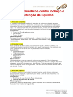 7 Chás diuréticos contra inchaço