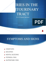 Injuries in The Genitourinary Tract: DR H R Danarto - SPB, Spu