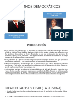 Gobiernos Democráticos.. Lagos y Bachelet