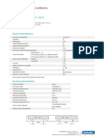 1710-2170MHz 33°/33°19dBi Bi Beam Array Antenna Specs