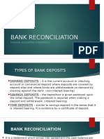 Bank Reconciliation: Financial Accounting & Reporting 1