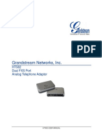 Grandstream Networks, Inc.: HT502 Dual FXS Port Analog Telephone Adaptor