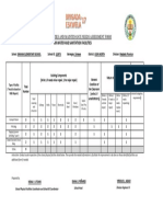 Physical Facilities and Maintenance Needs Assessment Form