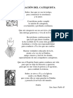 Oracion Catequista SJPII PDF