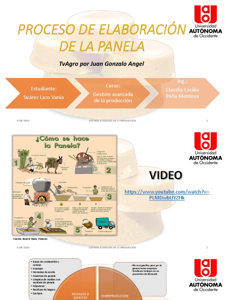 Proceso de Elaboración de Panela | PDF | Naturaleza