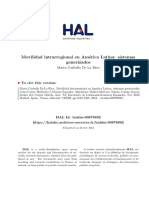 Movildad Intrarregional en America Latina PDF