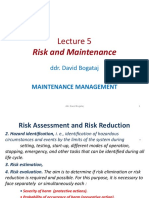 Risk and Maintenance