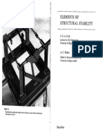 Elements of Structural Stability - Croll and Walker BOOK